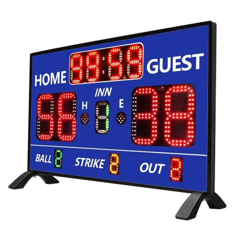 Scoreboard Digital - Elektronische Digitale LED-Basketball-Anzeigetafel für Baseball Softball