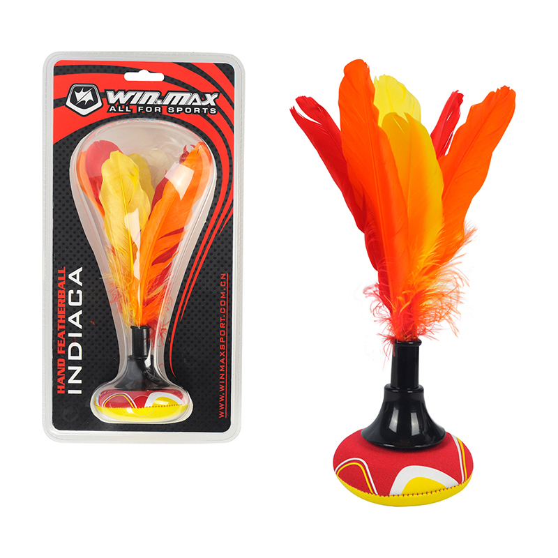 Feather Shuttlecock - Strand Federball zum Spaß Indiaca Peteca