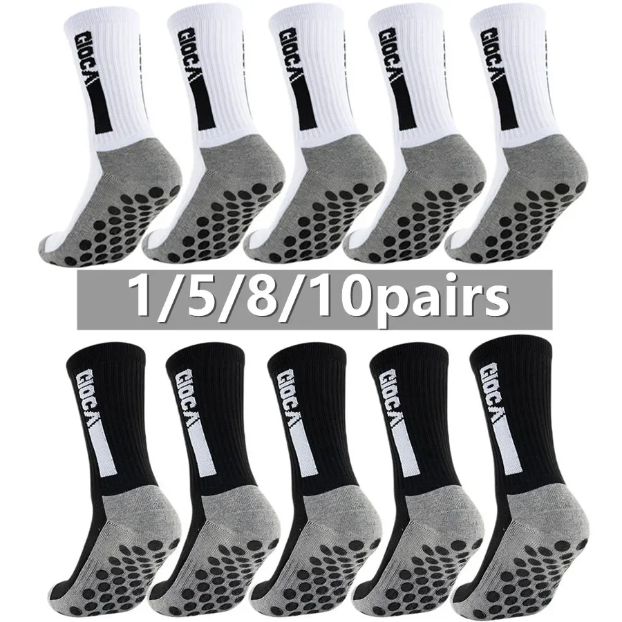 Sports Grip - 1/5/8/10 Paar Rutschfeste Sportsocken für Damen