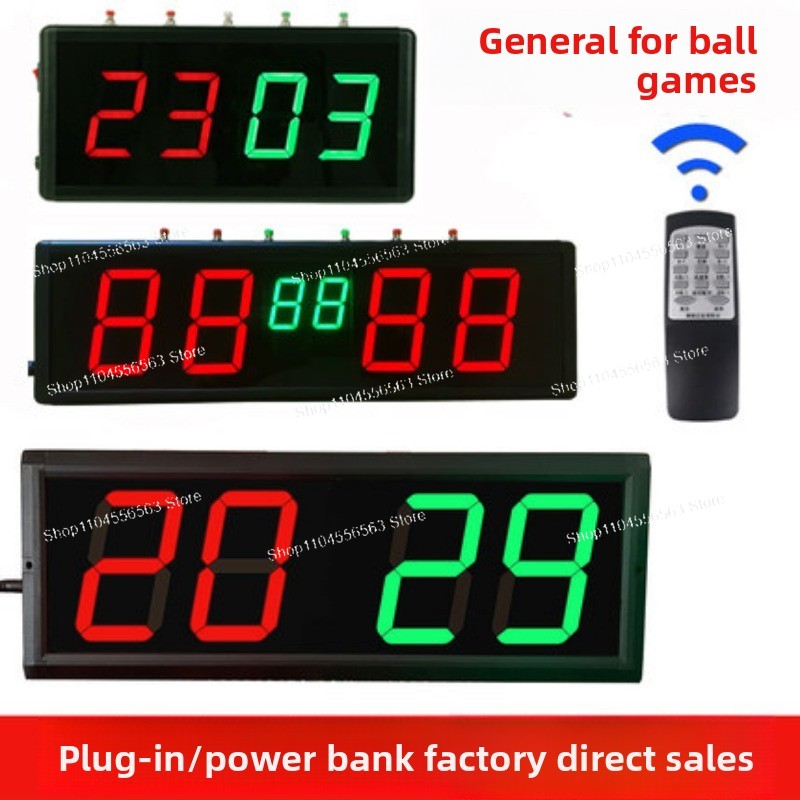Scoreboard Digital - Ferngesteuerte Digitale Punktezählmaschine, Tragbares Elektronisches Anzeigetafel