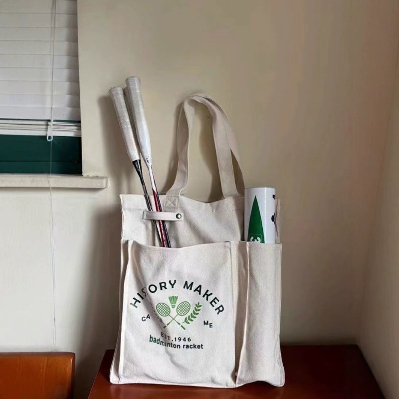 Badminton Bag - Neu eingetroffene Badmintonschlägertasche aus Canvas, geräumige