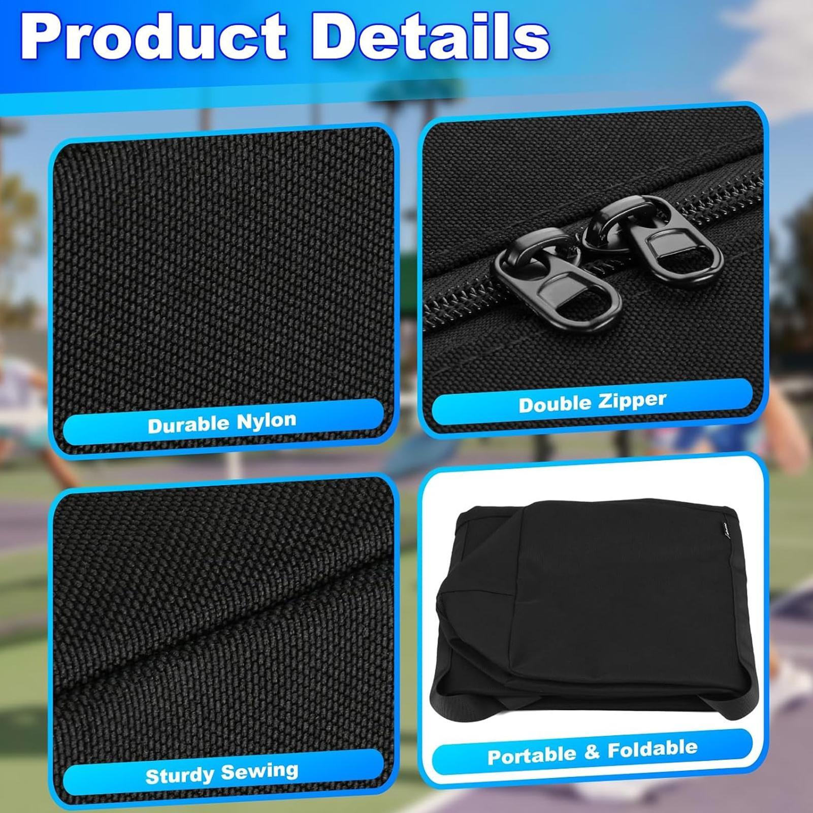 Pickleball-Netztasche, faltbar – Badminton Net Bewertung und Preis