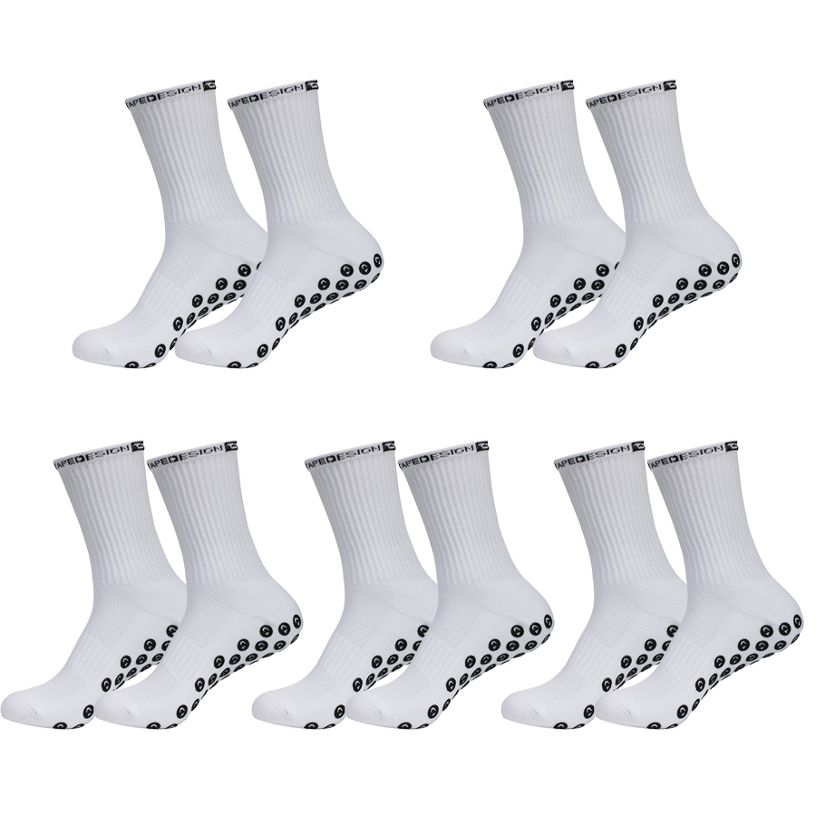 5 Paar rutschfeste Fußballsock – Badminton Grip Bewertung und Preis