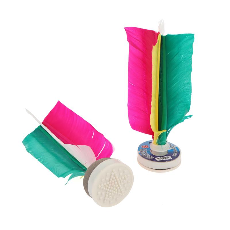 Neue 6-teilige Spiel-Federbäll – Feather Shuttlecock Bewertung und Preis