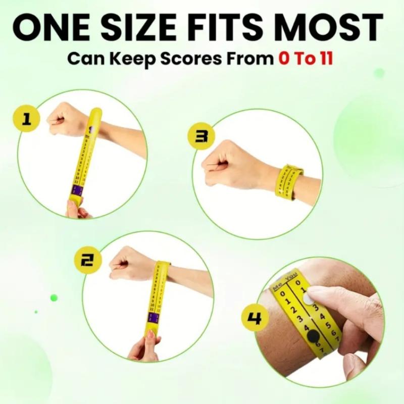 Pickleball Scorekeeper-Armbänd – Badminton Grip Bewertung und Preis