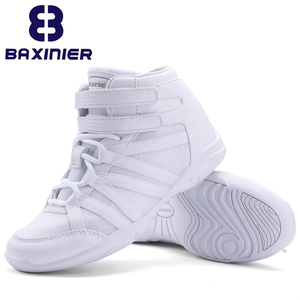 BAXINIER Weiße High-Top-Cheerl – Badminton Shoes Bewertung und Preis