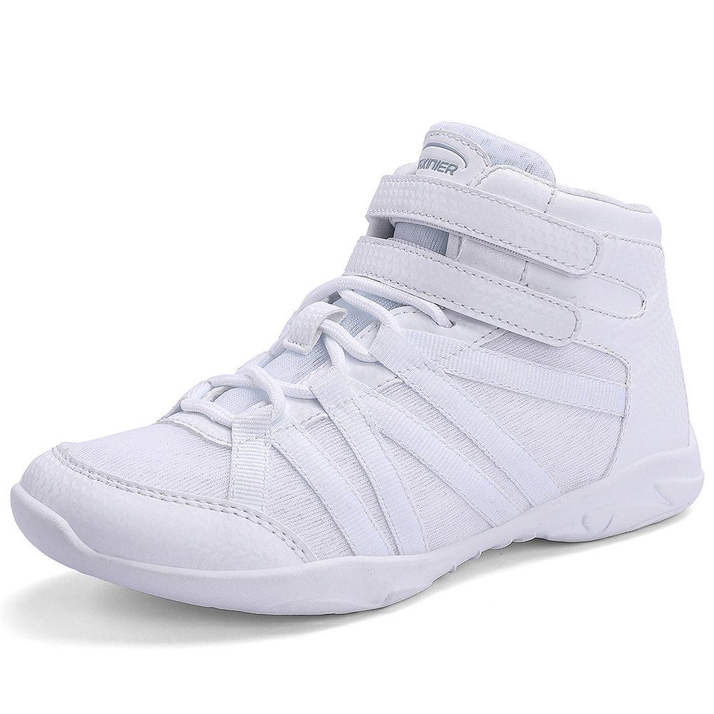 BAXINIER Weiße High-Top-Cheerl – Badminton Shoes Bewertung und Preis