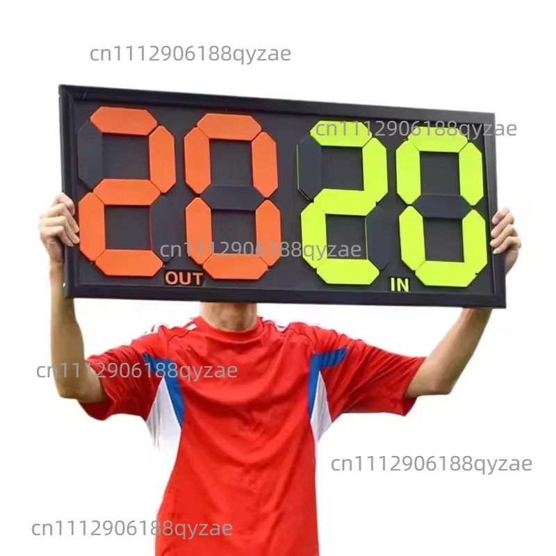 Fußball-Auswechseltafel Doppel – Scoreboard Digital Bewertung und Preis