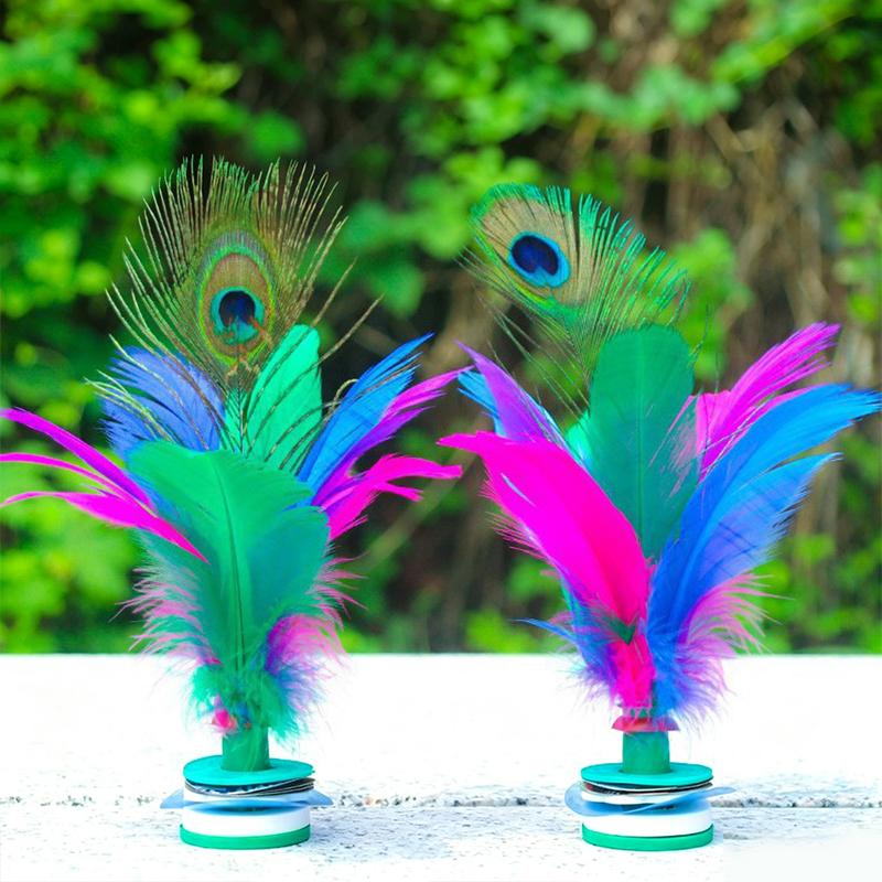 Bunter Feder-Jianzi Traditione – Feather Shuttlecock Bewertung und Preis