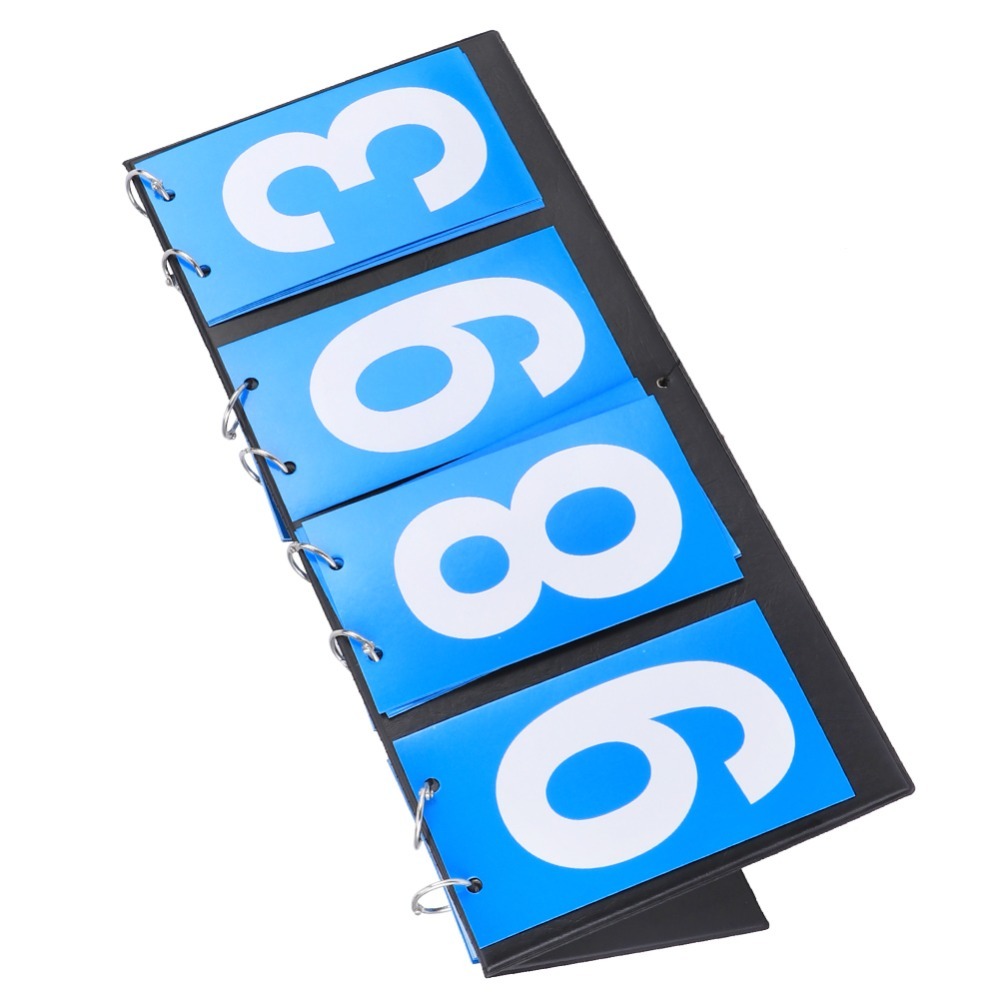 Blaues 4-stelliges Anzeigetafe – Scoreboard Digital Bewertung und Preis