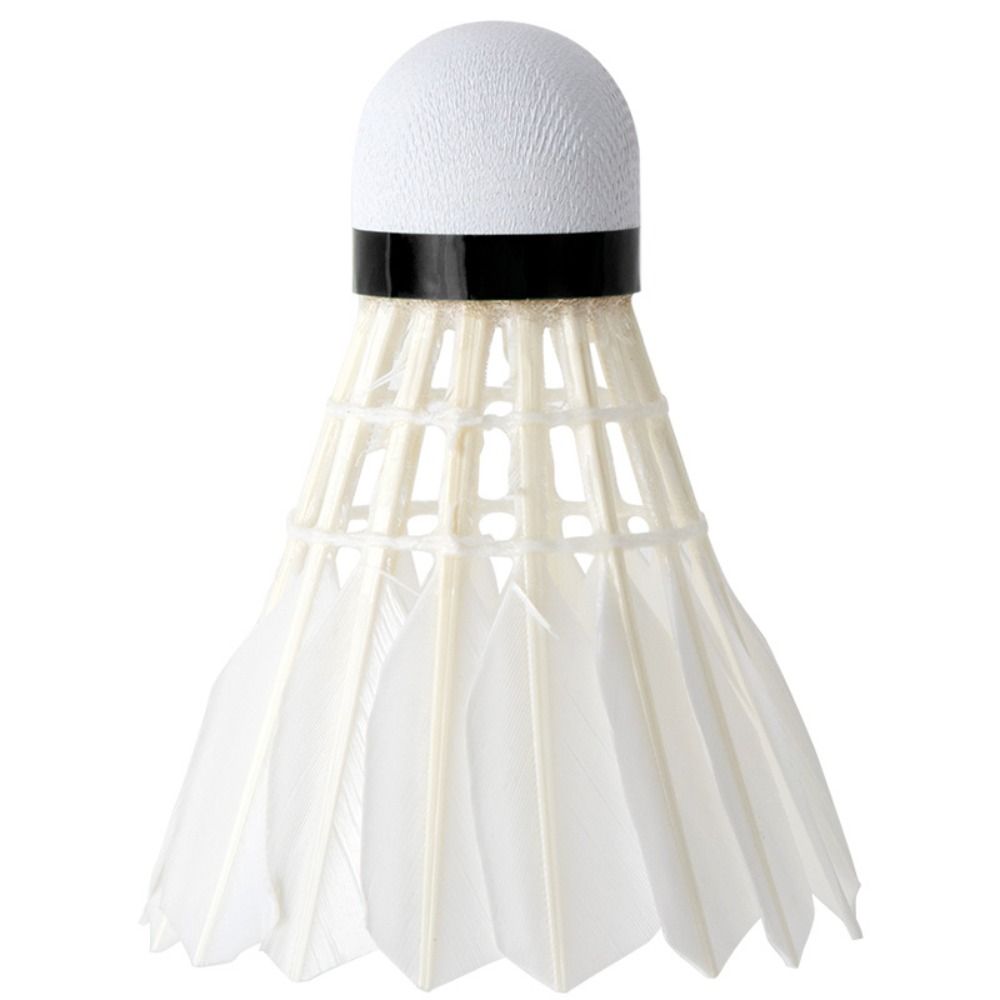 Neue weiße Gänsefeder-Badminto – Feather Shuttlecock Bewertung und Preis
